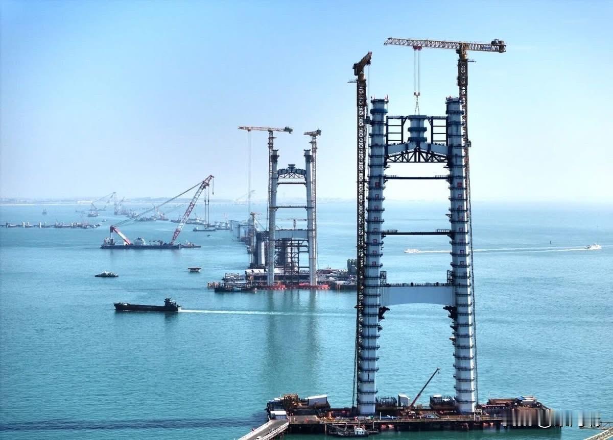 厦金大桥，取得重要进展！

12月1日，随着最后一个钢壳吊装到位，厦金大桥关键控