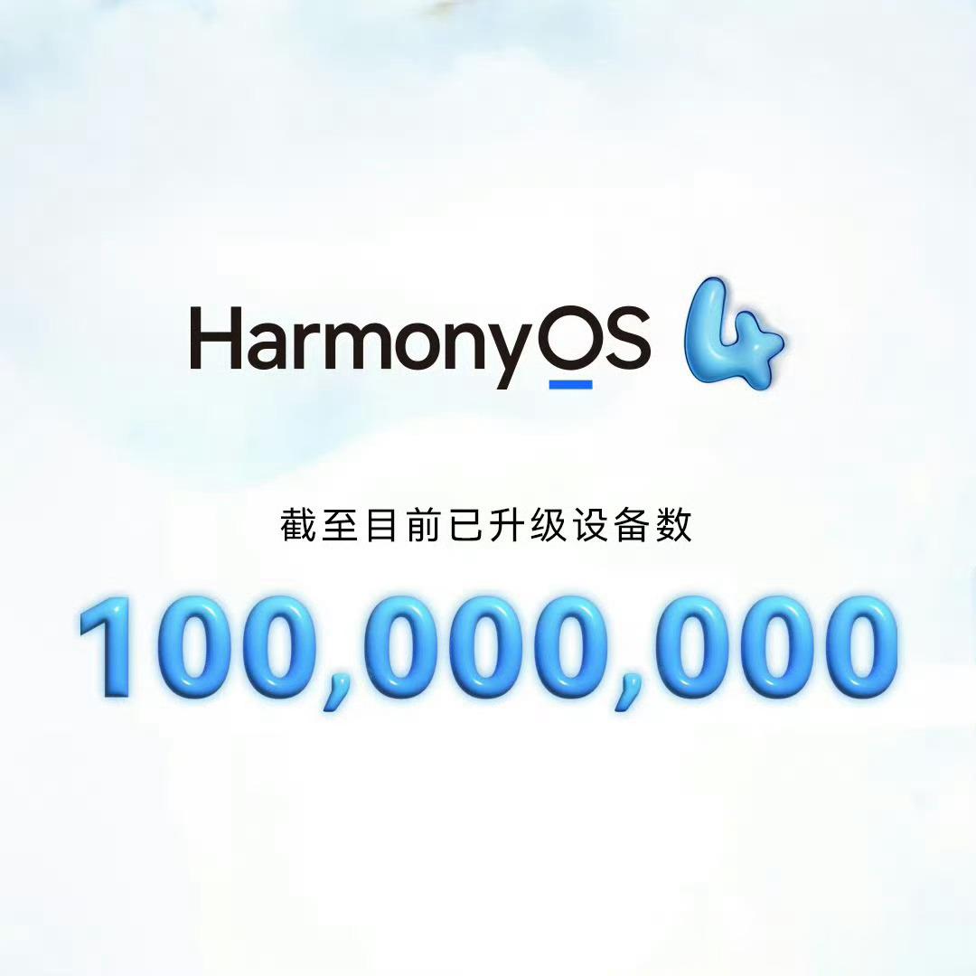 #鸿蒙4升级设备数量破亿#鸿蒙4升级设备数量这么快就破亿了，我的手机和平板也早都
