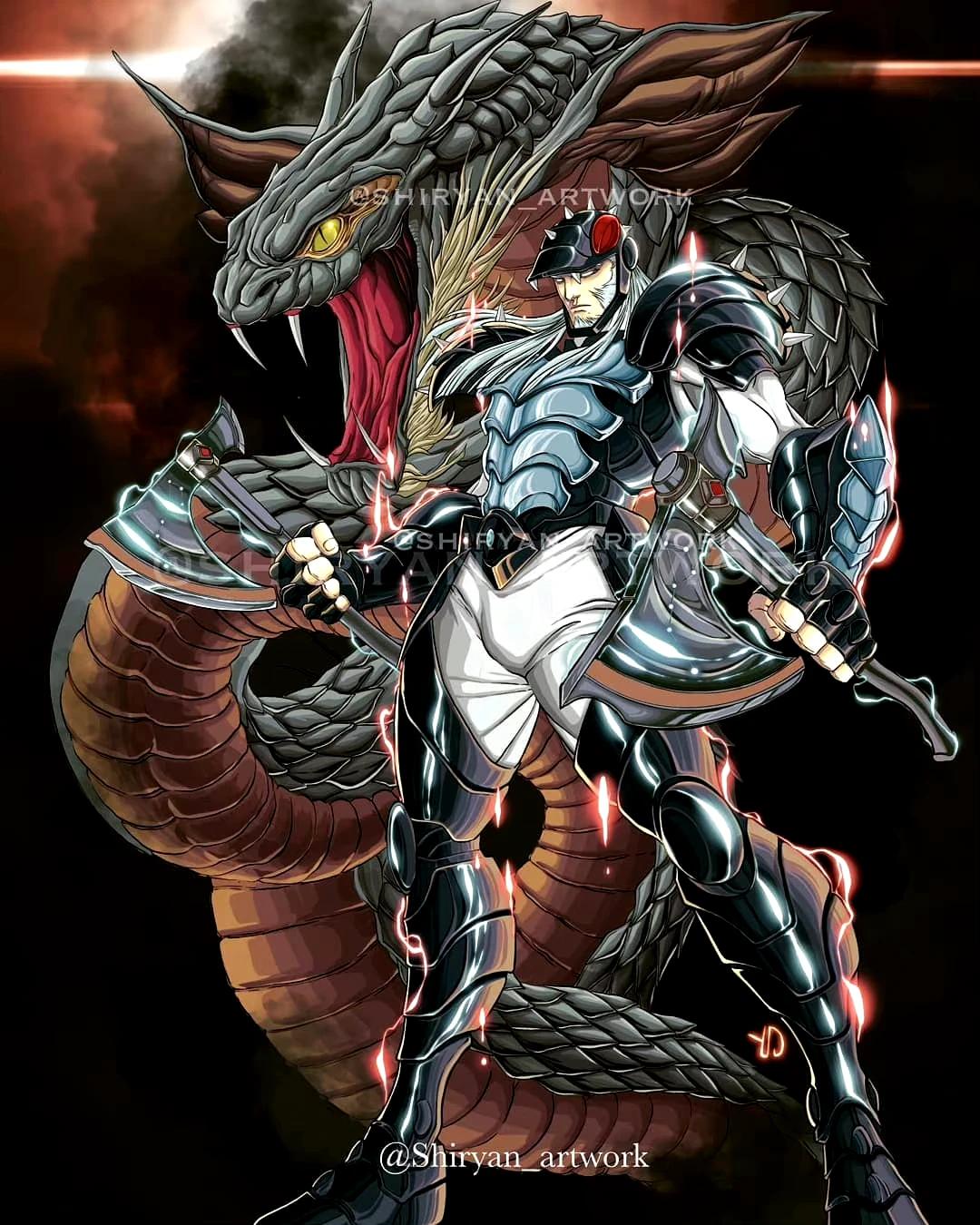#圣斗士星矢# 北欧神斗士，作者：Shiryan