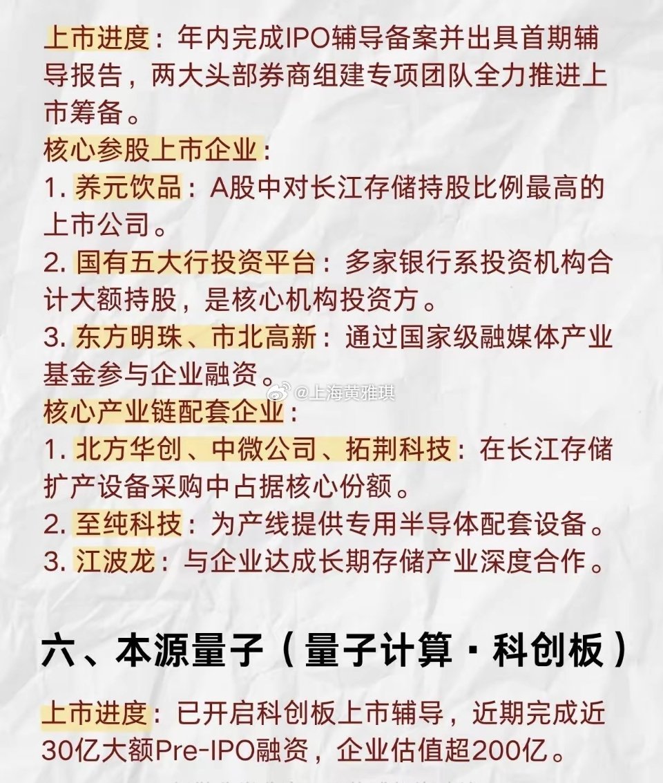 下半年冲刺IPO的7家潜力企业盘点整理了下半年有望登陆A股的7家硬核科创企业，覆