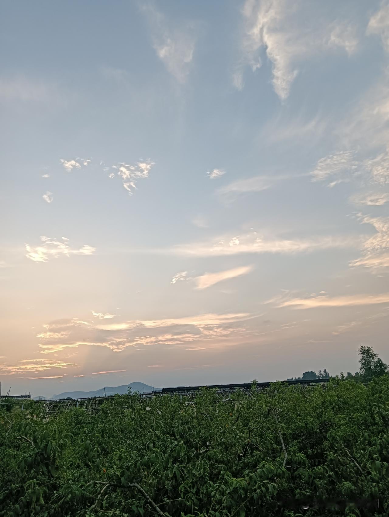 秋日生活打卡季日落西山⛰️，唯美画面太美了吧！感叹夕阳无限好，只是近黄昏的感慨哟