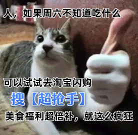 谁懂薅到淘宝闪购超抢手的救赎感高温天出门伤不起，宅家也能享受假期！你们的周六追剧