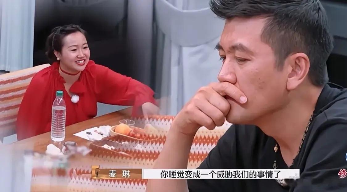 《再见爱人》杨子和麦琳是同一种人，所以彼此了解。杨子吐槽麦琳很爽；同样麦琳怼杨子