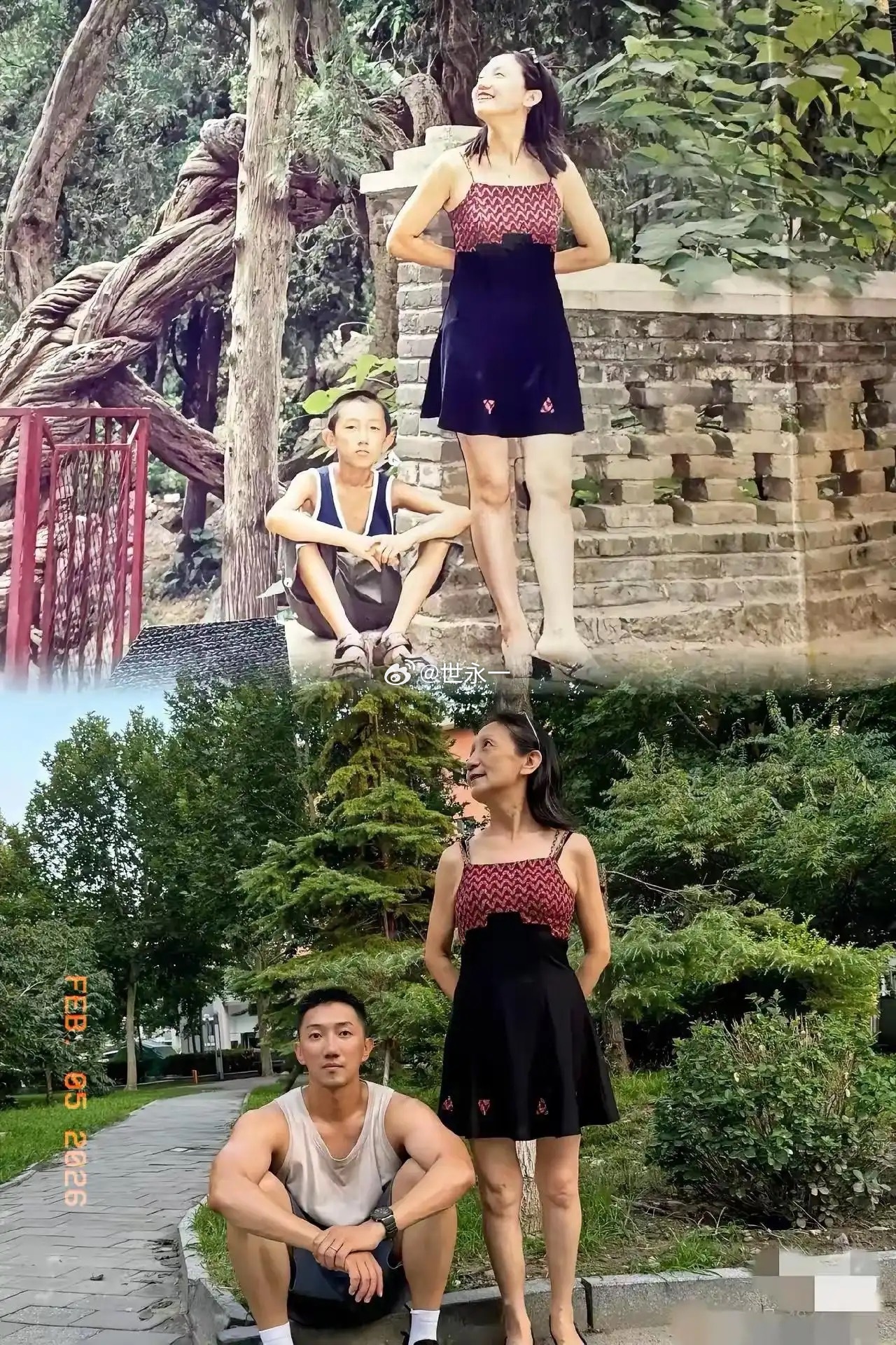 还是这俩人，一晃三十年了… 