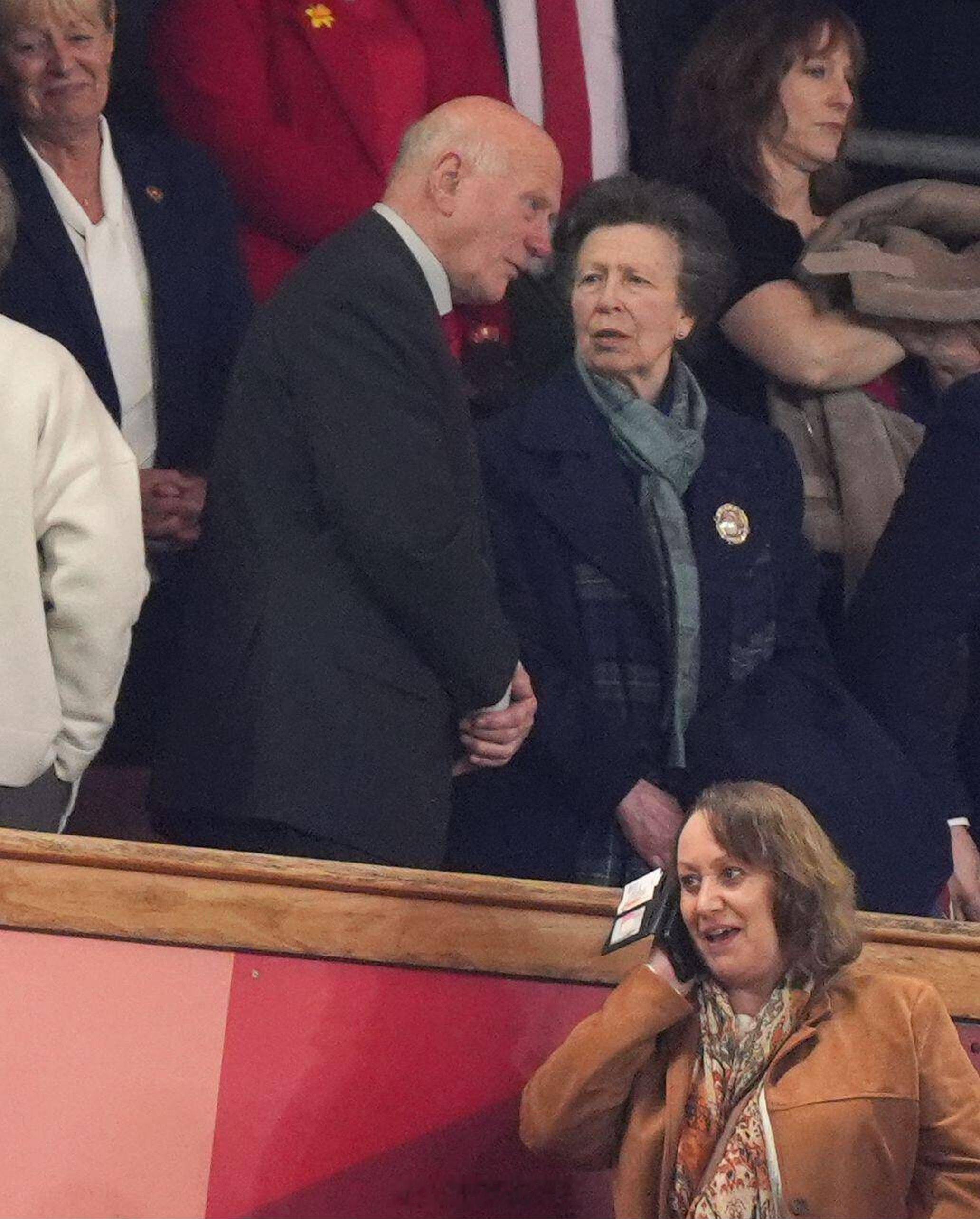 英国王室  2026年2月21日，安妮长公主作为苏格兰橄榄球联盟的皇家赞助人身份