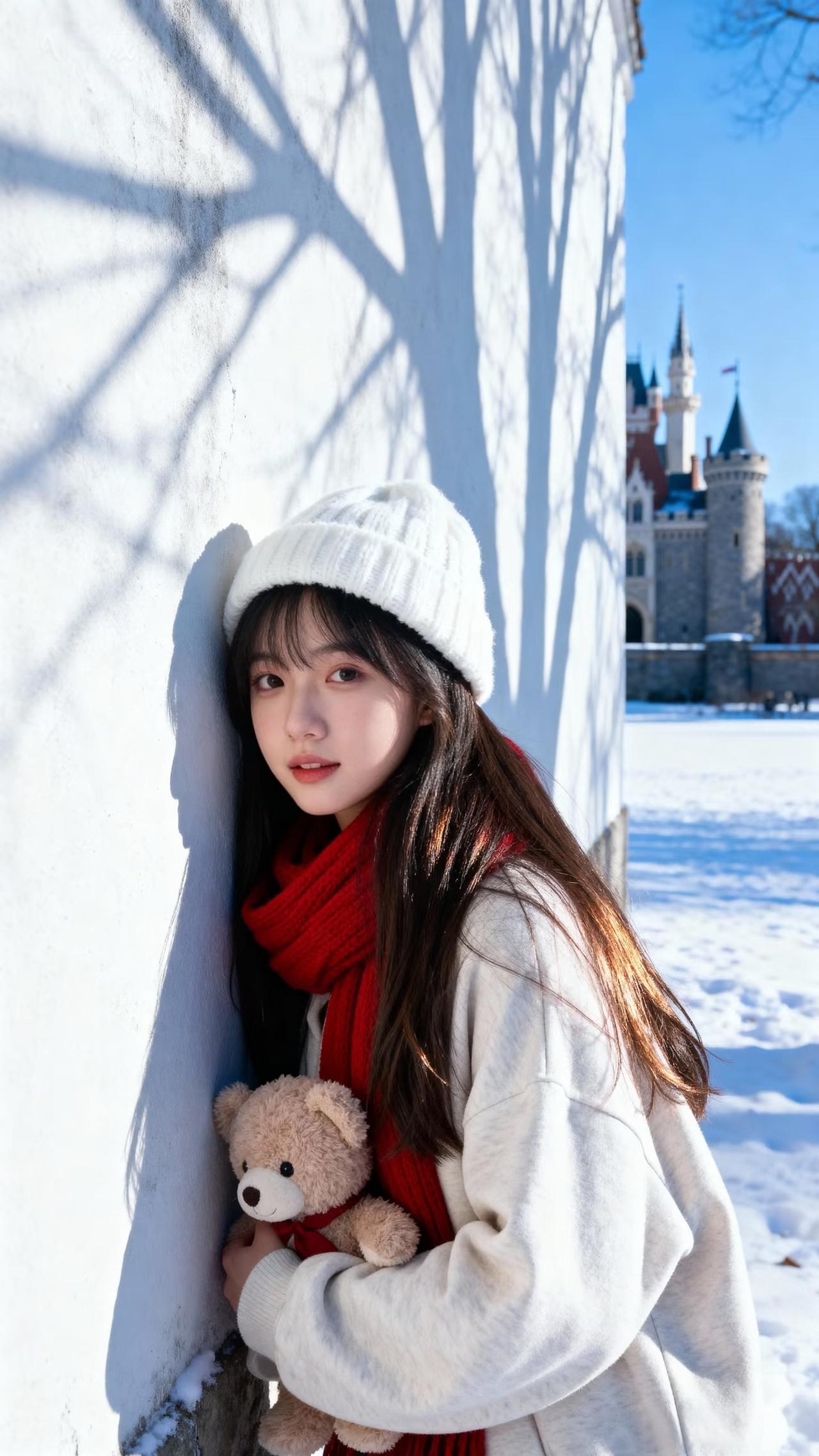 冬风吻过裙摆时，心动在悄悄发芽
 
十一月的风踮脚跑过操场
卷走了没递出去的纸条