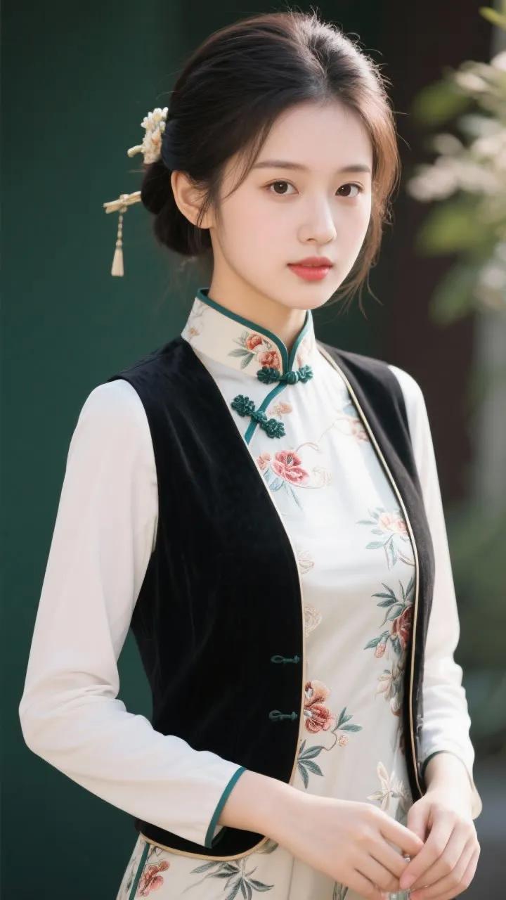 优雅旗袍风，古典与现代的完美结合！