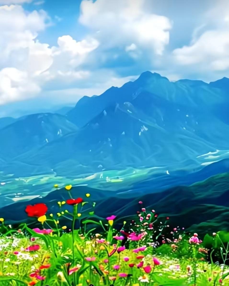 春天來了，
植物綠了。