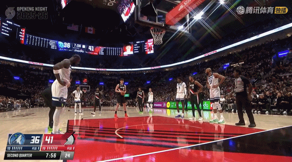 纪念一下，杨瀚森NBA职业生涯第一分！谢谢爱酱！nba杨瀚森 ​​​