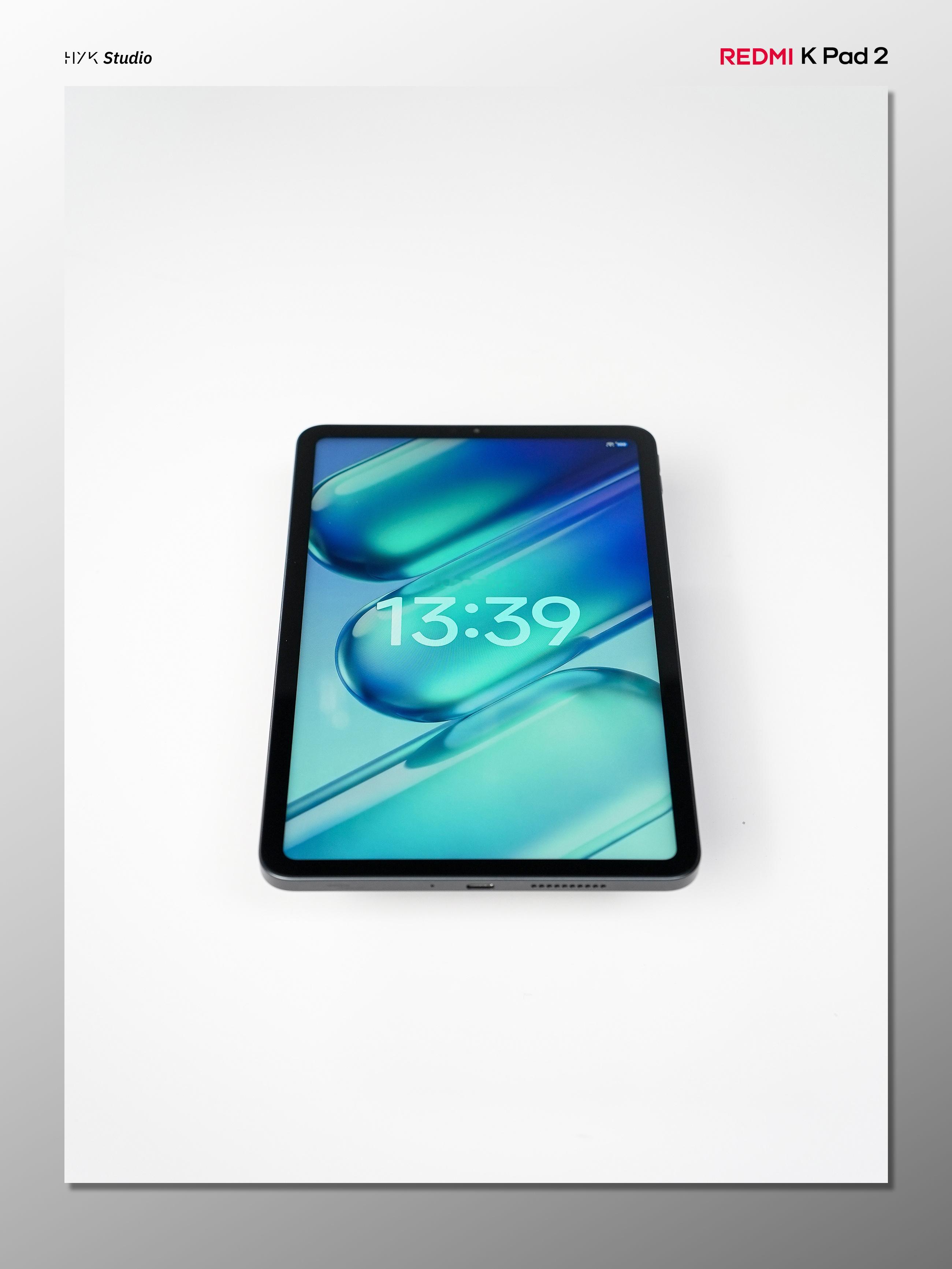 HYK图赏｜REDMI K Pad 2金属一体化机身，拿在手里很扎实，后盖的设计