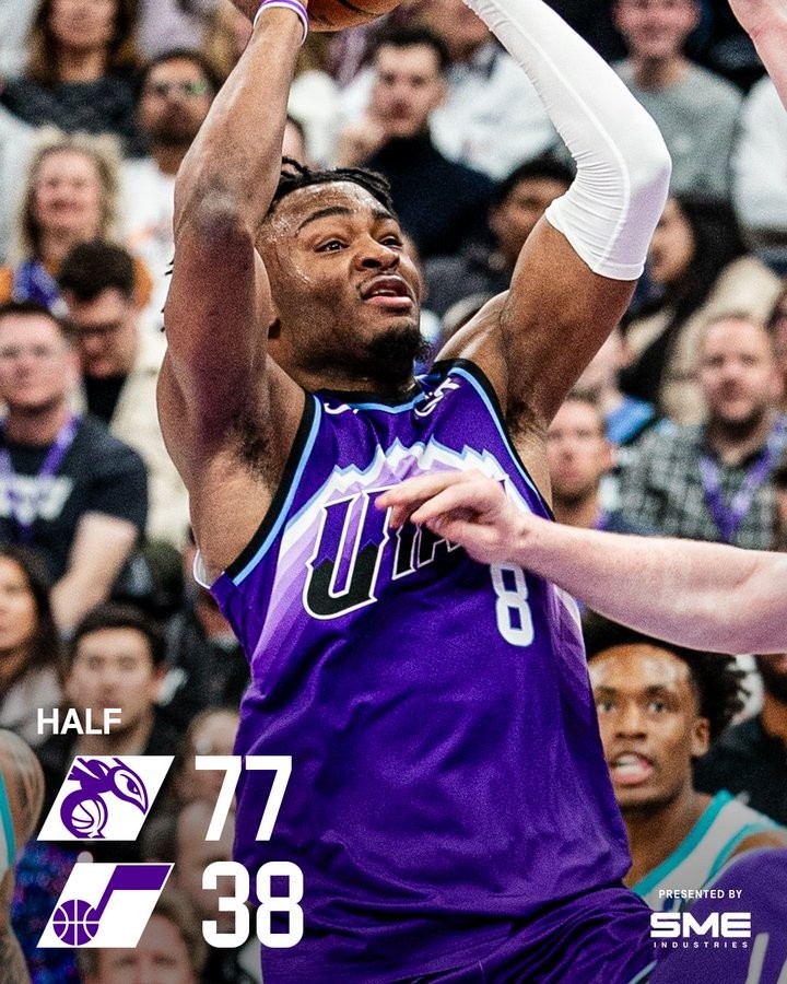 爵士半场落后39分！雷记提醒：历史纪录是雷霆惨败灰熊73分