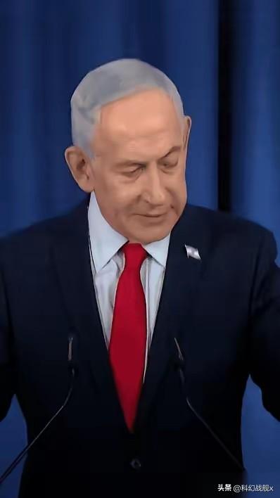 以色列总理内塔尼亚胡，当着一堆外国媒体的面，镜头开着，话筒开着，极其平静地，抛出