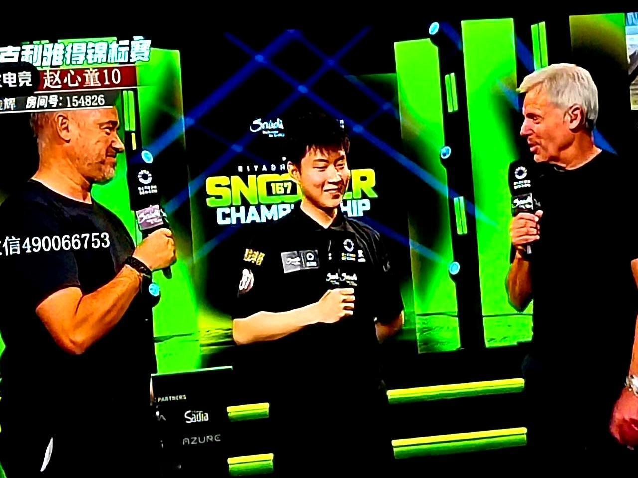 利雅得锦标赛决赛：赵心童绝杀特鲁姆普，将战罗伯逊  
 

赵心童半决赛4-3绝