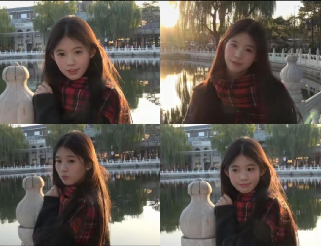 祝饼饼玩的开心清纯甜美 元气少女 萌妹子 甜系女孩