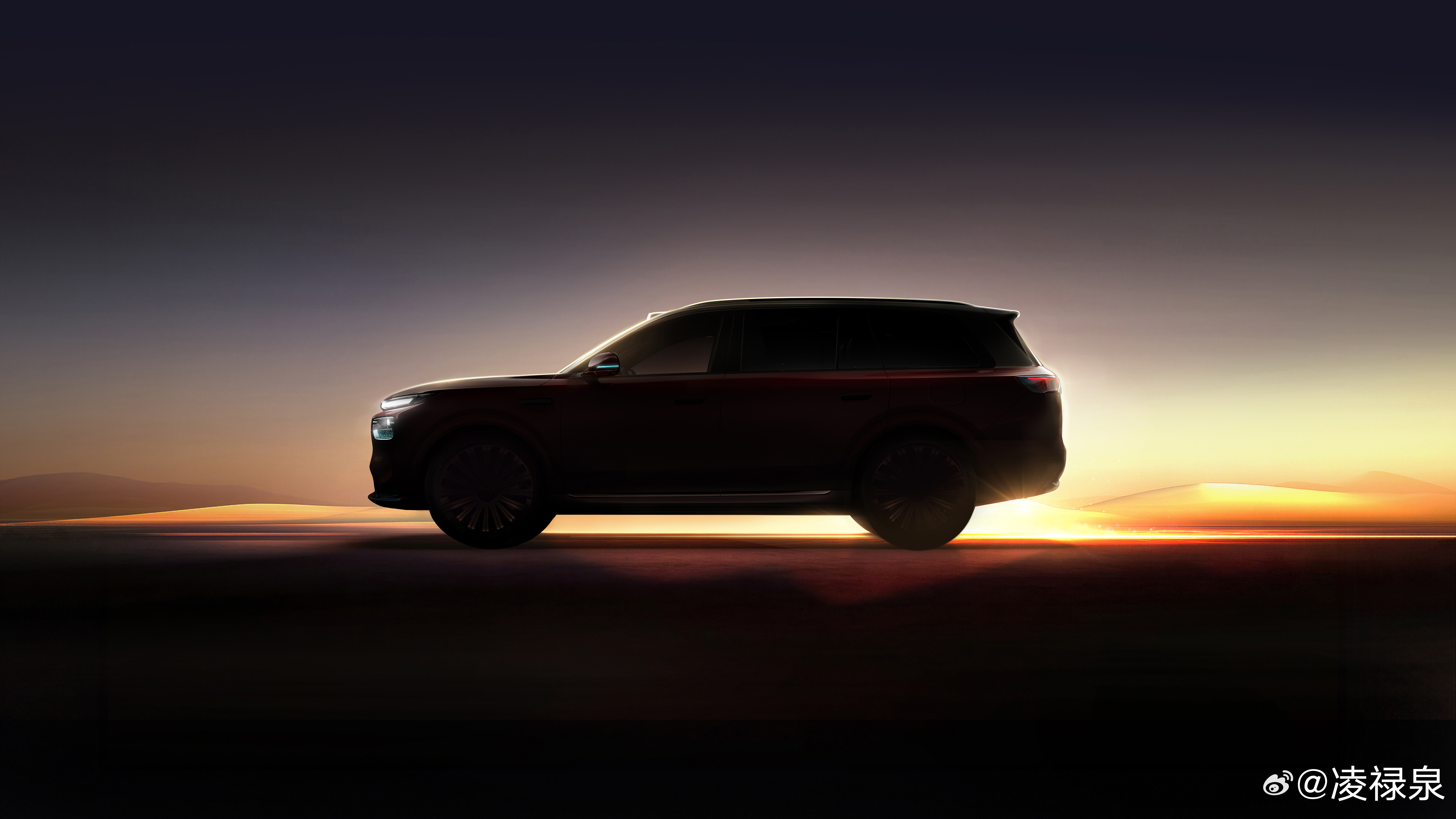 看图，这是谁家的车？没错，这是一款旗舰大六座SUV来自奕境的首款旗舰车型从车身尺