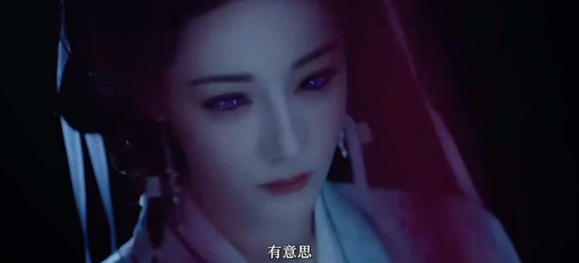 迪丽热巴贺思慕戴了美瞳网友发现迪丽热巴贺思慕戴了美瞳，应该是为了符合鬼设吧，之后