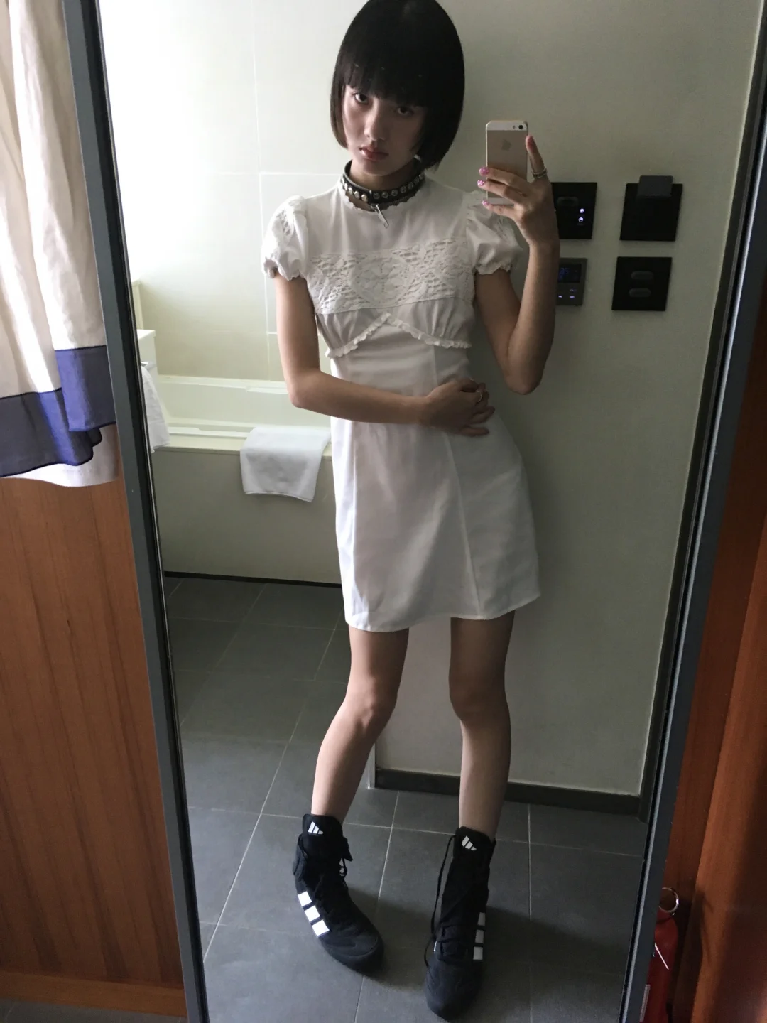 还没出门呢～