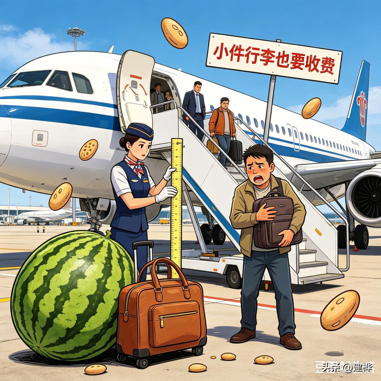 航空公司过度纠结行李箱尺寸收费，本质上就是典型的“捡芝麻丢西瓜”，最终会直接损害