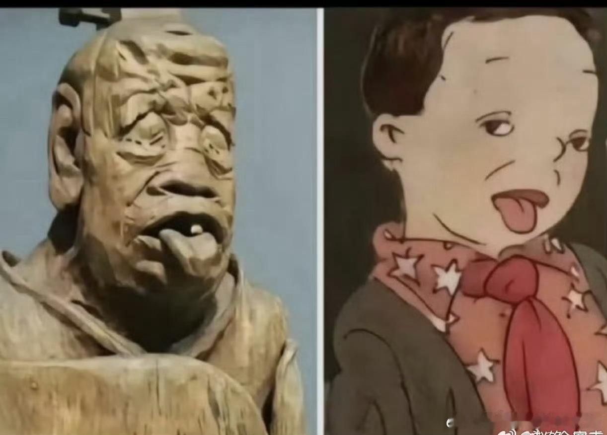 桂哥评：一个搞唐氏儿，一个搞大头娃娃，这是审美？美术？ 怎么感觉是丑术？ 如此逆