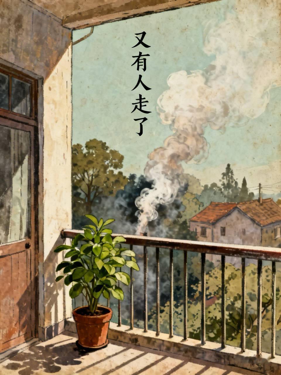 那鞭炮声又炸响了，噼里啪啦的，隔着几条街传过来，闷闷的，像谁在敲一面破鼓。

我