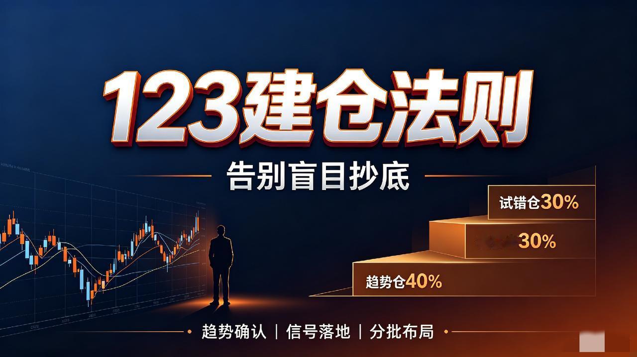 震荡市万能战法！“123建仓法则”彻底告别盲目抄底被套
 
风险提示：本文仅为市
