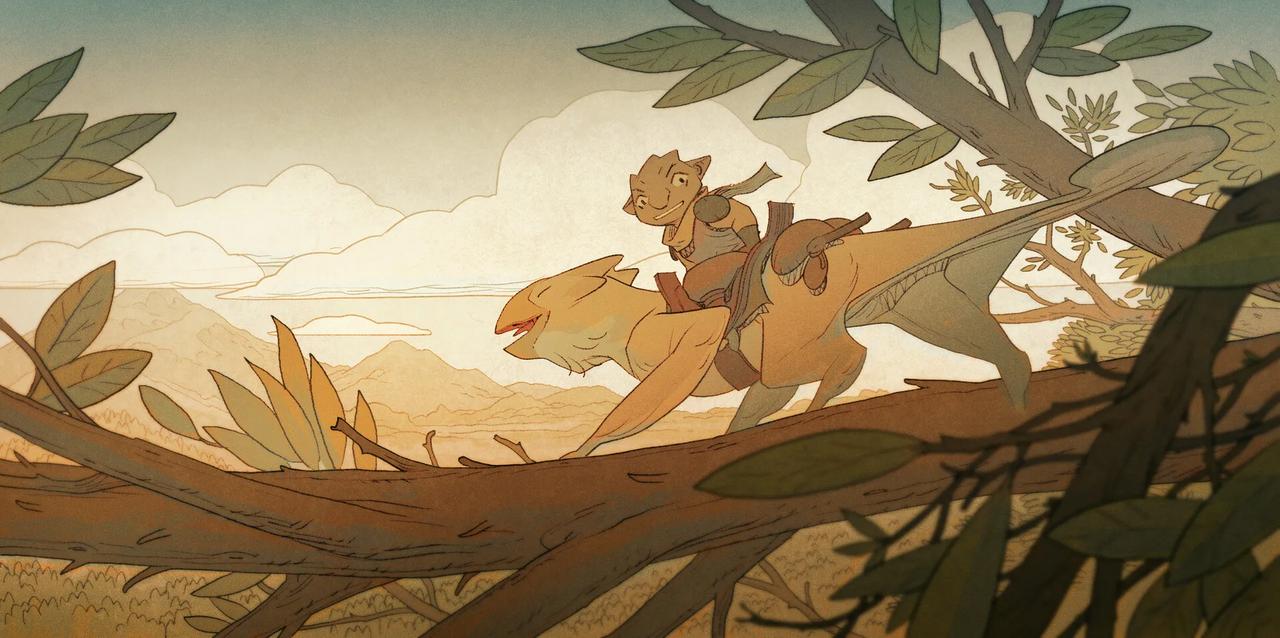 Tim Mcburnie ​​​的异世界冒险题材插画