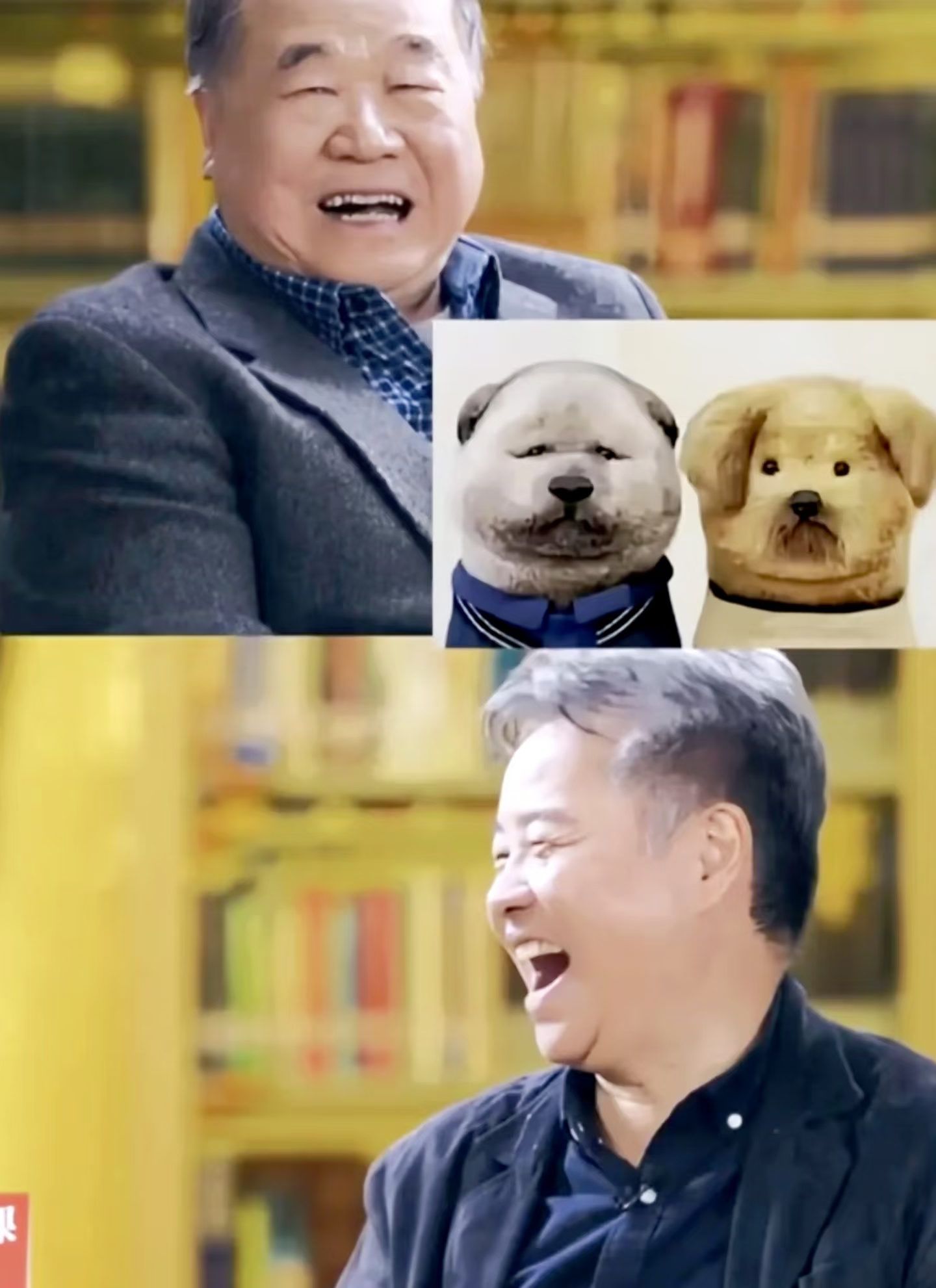 笑死😂两位顶级文豪的评论区我走不出来了上午刷到央视人民网对两位的采访，余华问莫