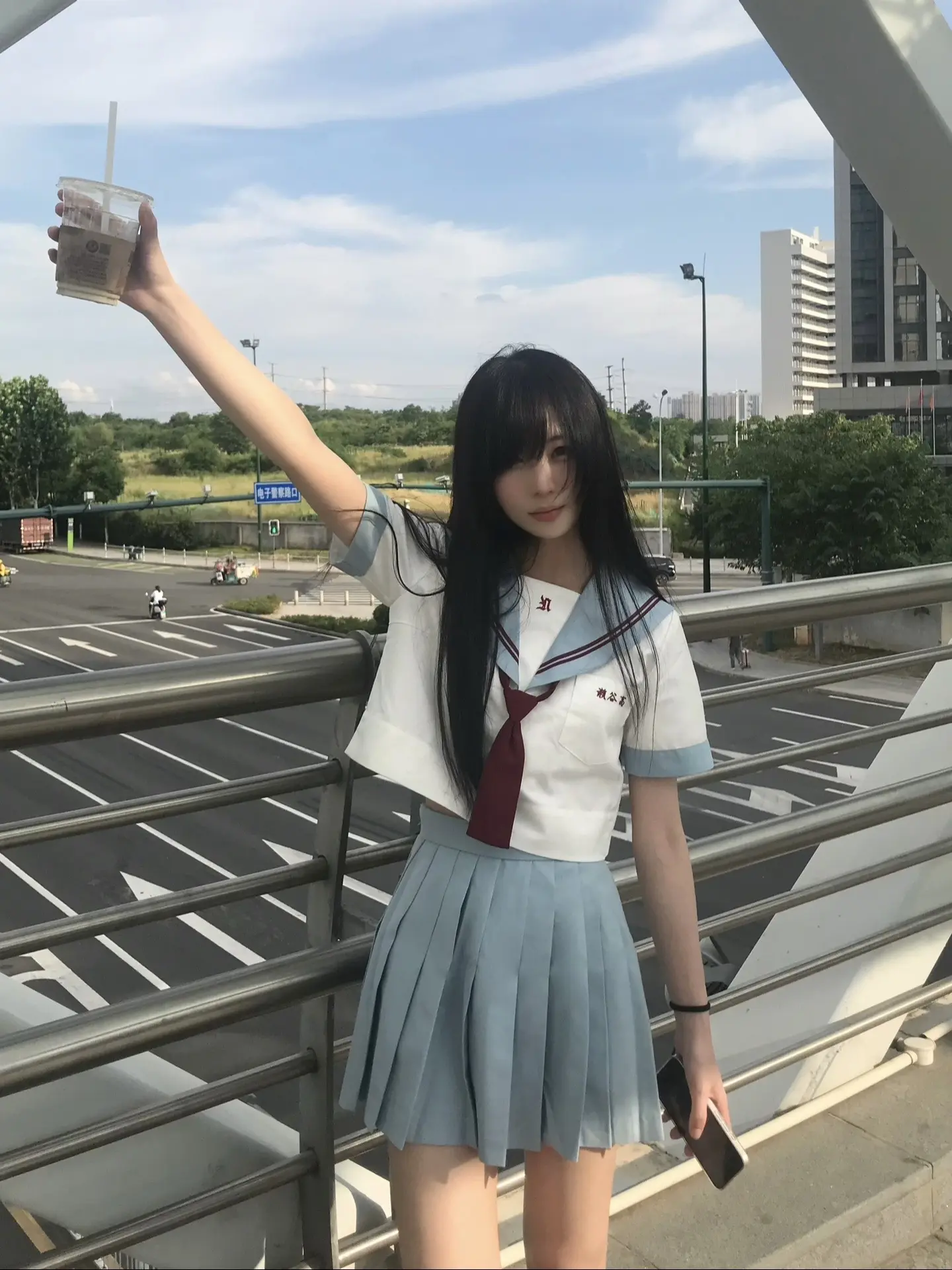 夏天就该穿水手服哇！