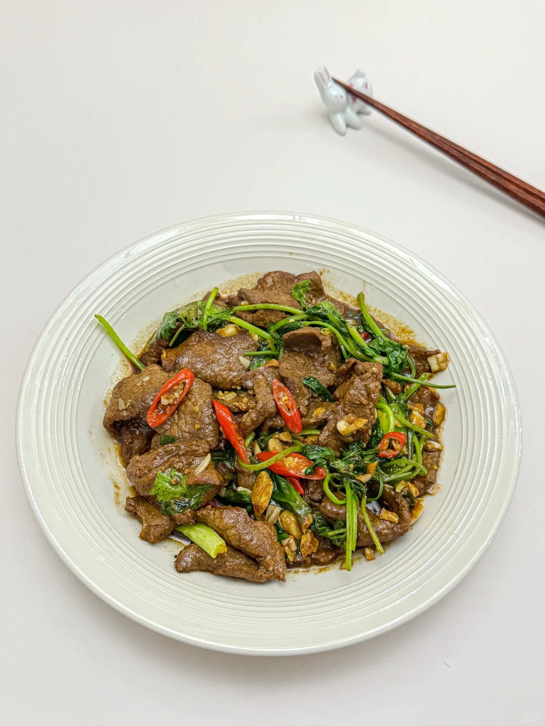 香菜炒牛肉   ▏🥩低脂低卡减脂期最爱