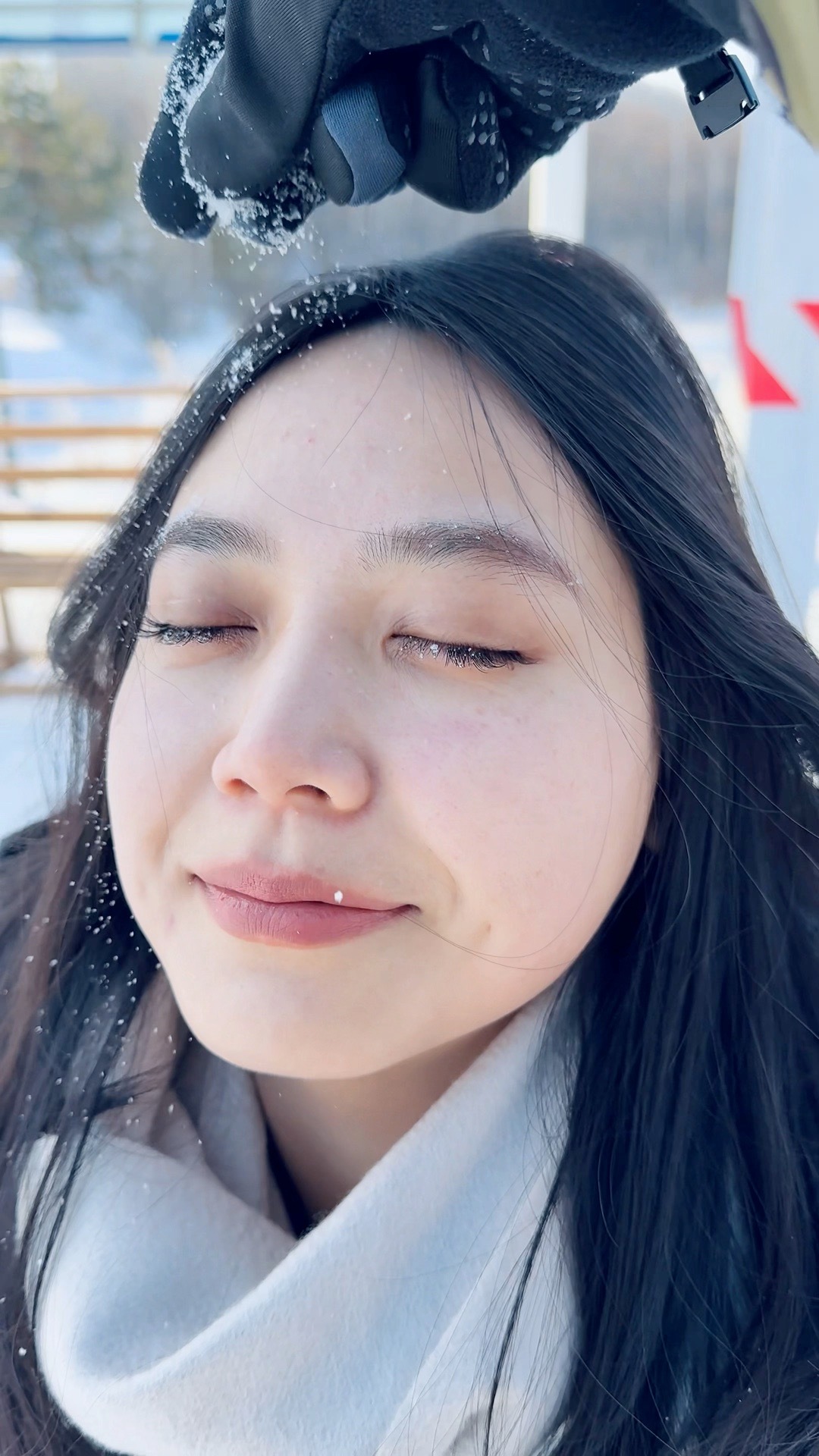 太冷了 -30度脸给我冻伤了🥲 