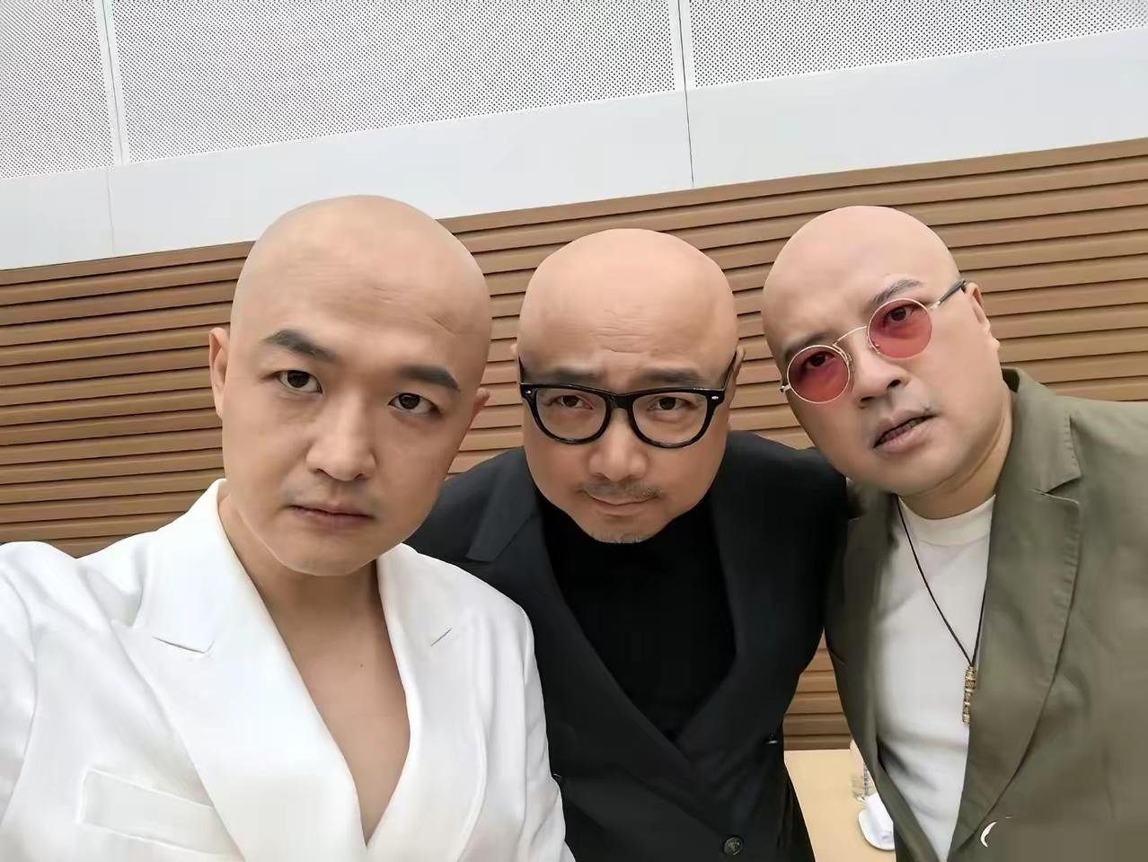 三位著名光头导演，你们能认全吗？[捂脸][捂脸]