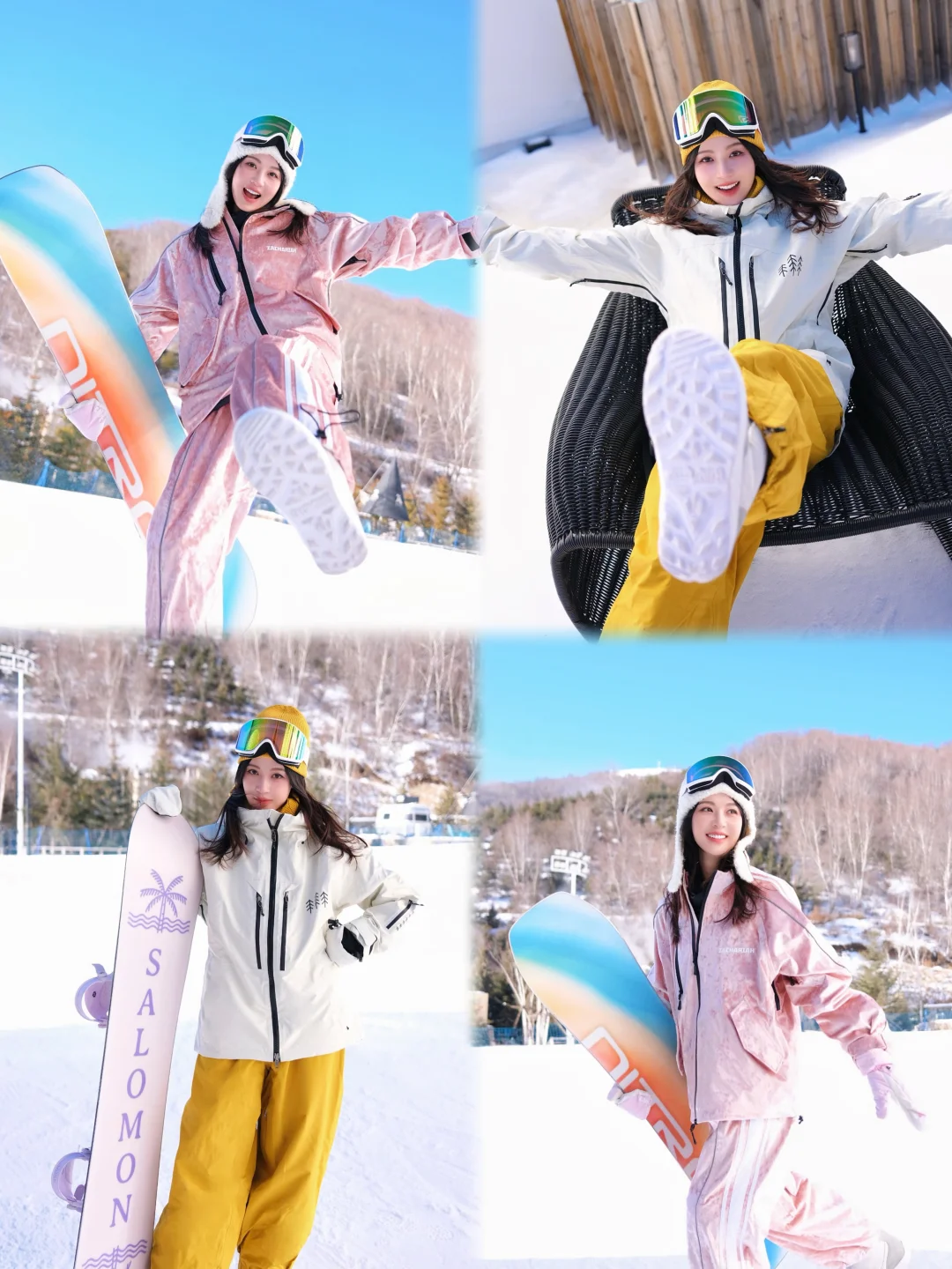 滑雪“小神”的OOTD