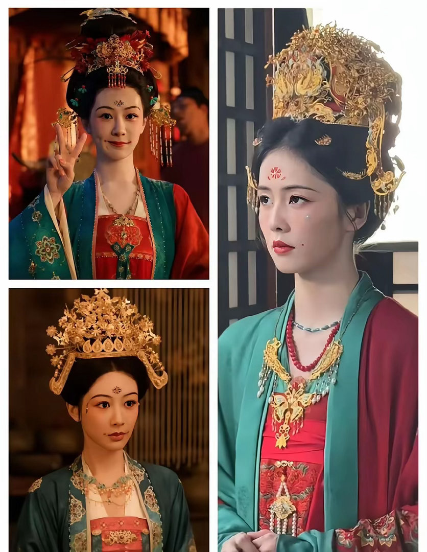 杨紫粉丝指出疑似白鹿新剧《莫离》抄袭杨紫《国色芳华》中的造型  不过怎么看着造型