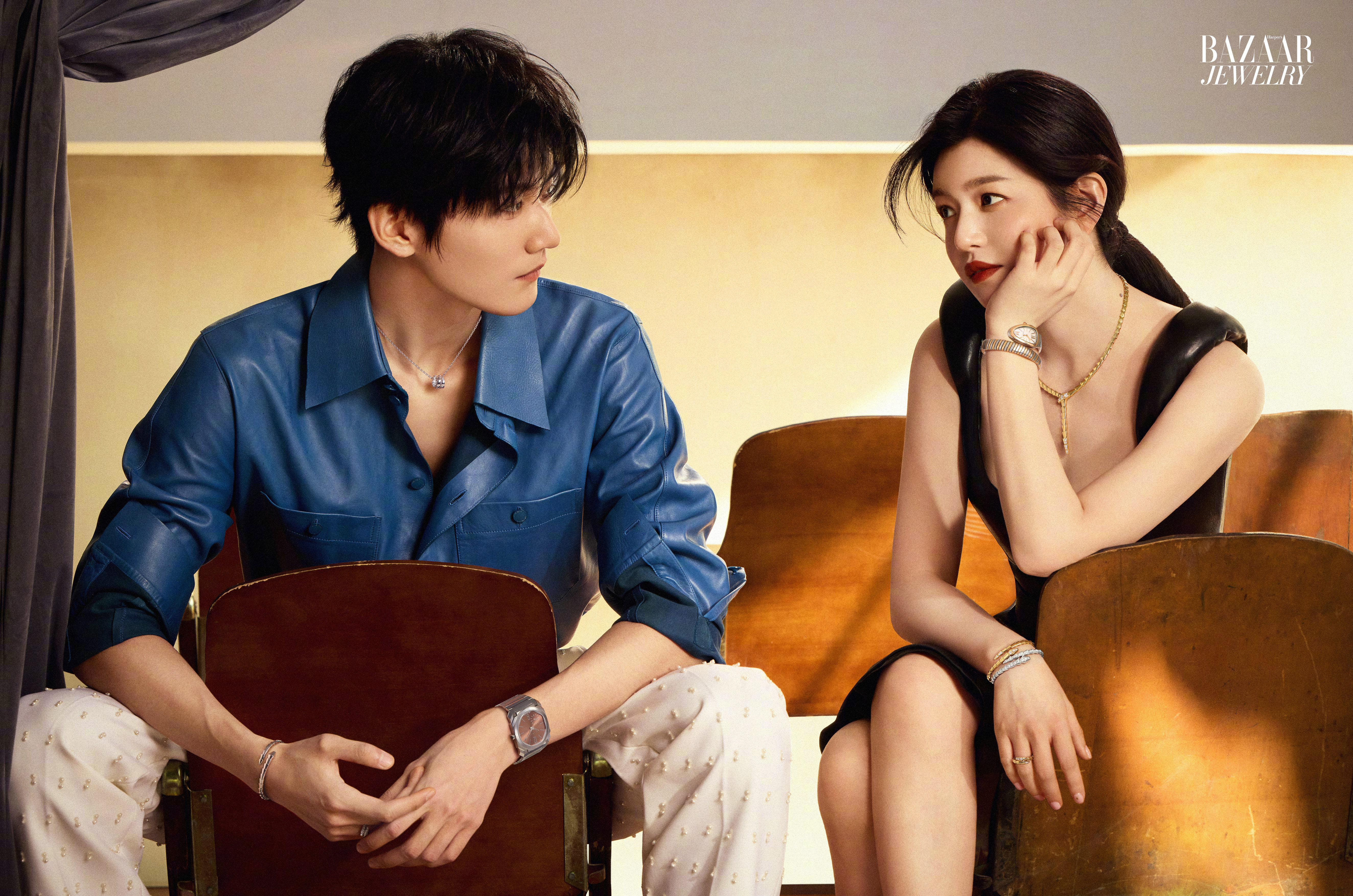 《狙击蝴蝶》售后继续 ，BVLGARI 加持之下亮相芭莎珠宝新刊 ，来自陈妍希 