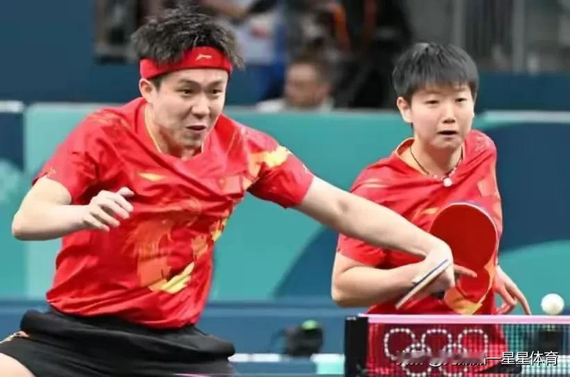 混双半决赛！孙颖莎/王楚钦vs林钟勋/申裕斌，7个没想到[玫瑰]

1没想到：首