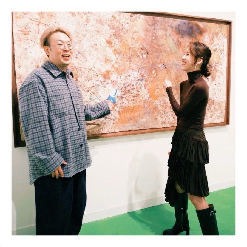 杜海涛章泽天去看展了，什么梦幻联动！家人们，谁懂啊！杜海涛和章泽天居然一起看展去