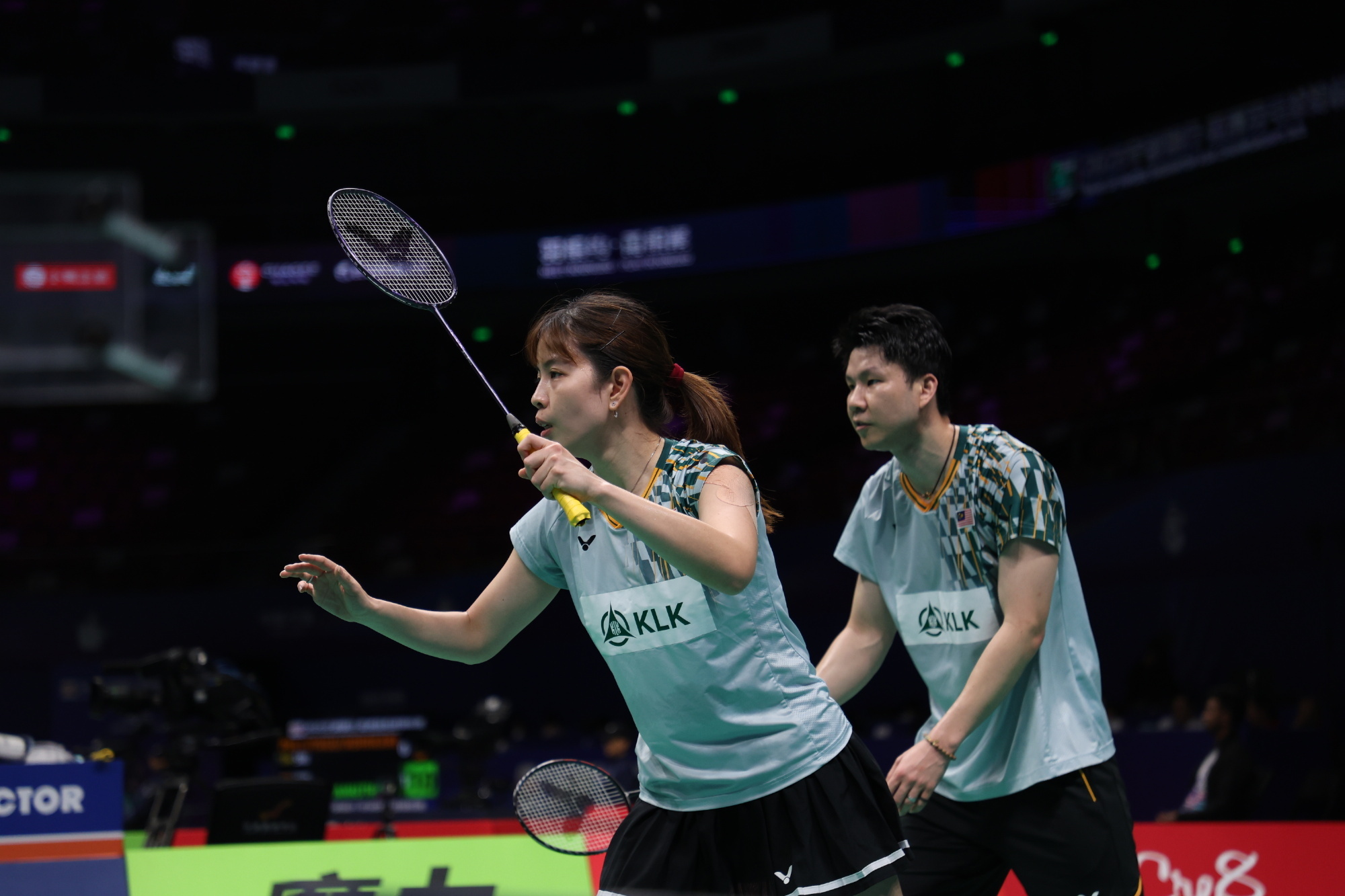 吴埙阀/赖洁敏🇲🇾 21-14、21-12 🏴󠁧󠁢󠁥󠁮󠁧󠁿亨明