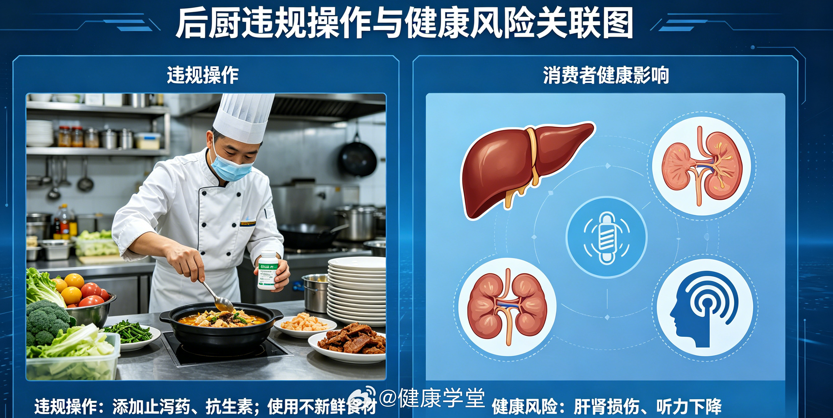 难怪现在在外面吃饭很少拉肚子了 原来不是食材变干净了，而是你可能被“提前下药”了