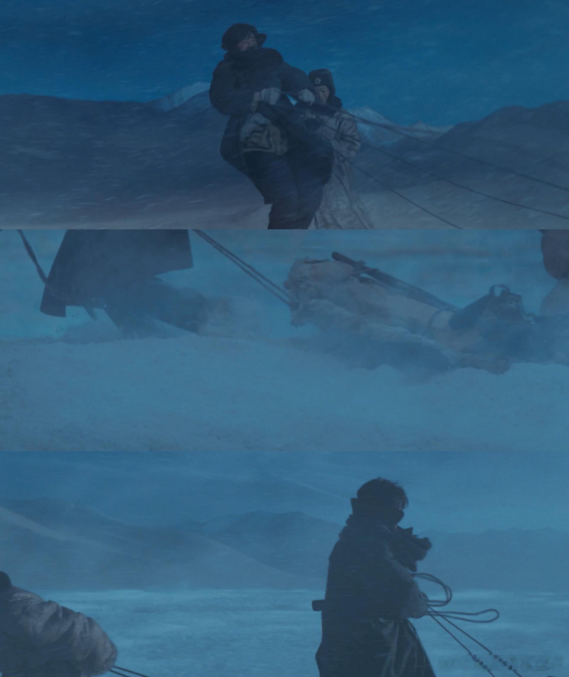 生命树太虐了《生命树》的虐心名场面太戳泪💔！白菊邵云飞在暴雪里相互守护，生死关