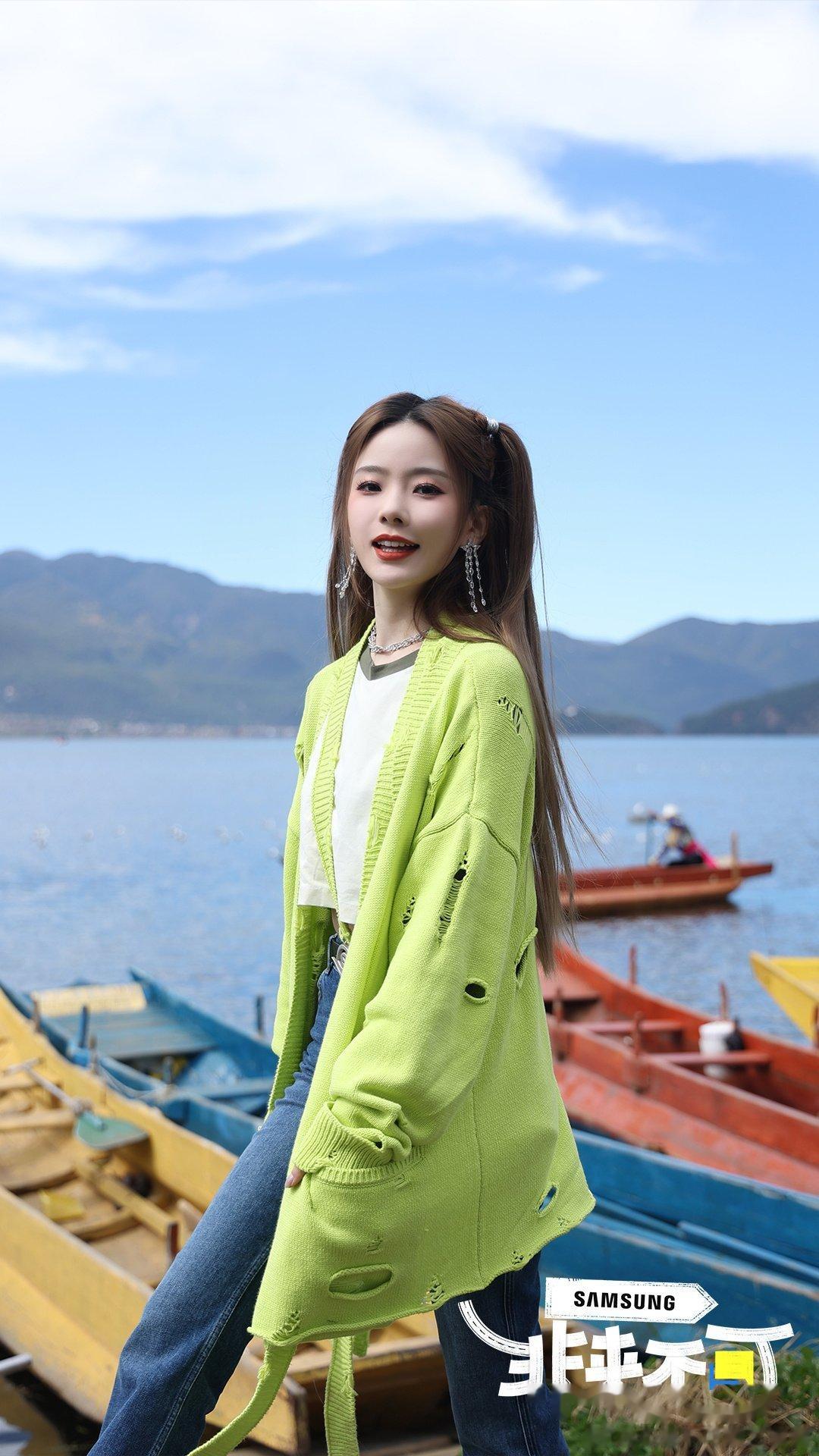 #硬糖少女303##陈卓璇# 今日份糖妹新鲜物料陈卓璇非来不可最新节目剧照从曝光