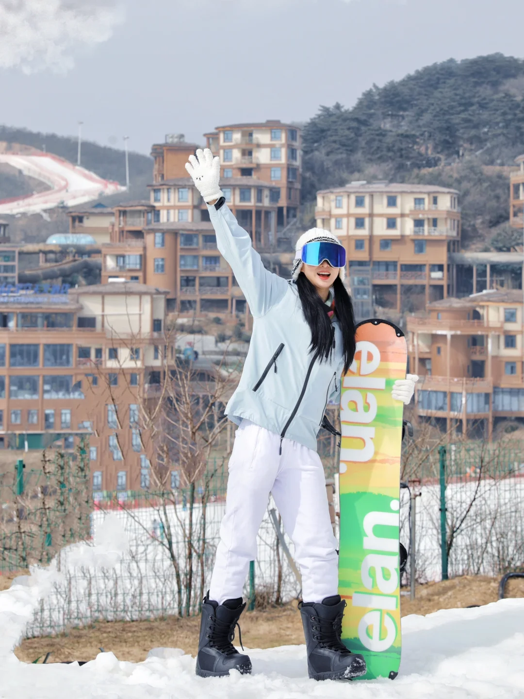 新年旅行第一站！不在国外在杭州‼️滑雪季冲