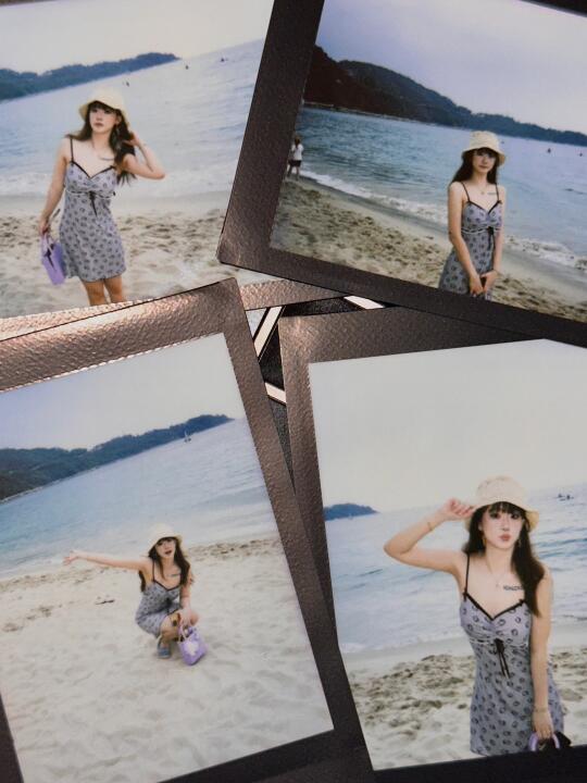 Insta📸mini12拍立得拯救阴天海边☁️