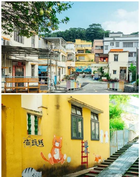 打碎了彩虹糖的罐子 | 江海彩虹村
改造历程￼￼￼：2019年起，江海区结合儿童