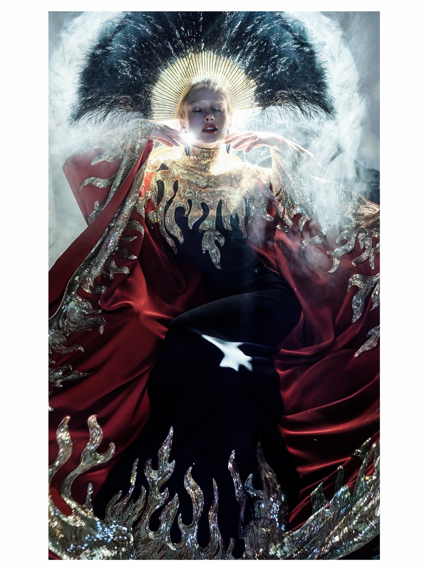 V Magazine 这套Valentino 2026春夏高定拍的太美了 
