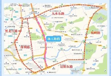 因实施青岛市枣山路跨青银高速公路钢箱梁桥项目，需在G20青银高速局部路段进行占道