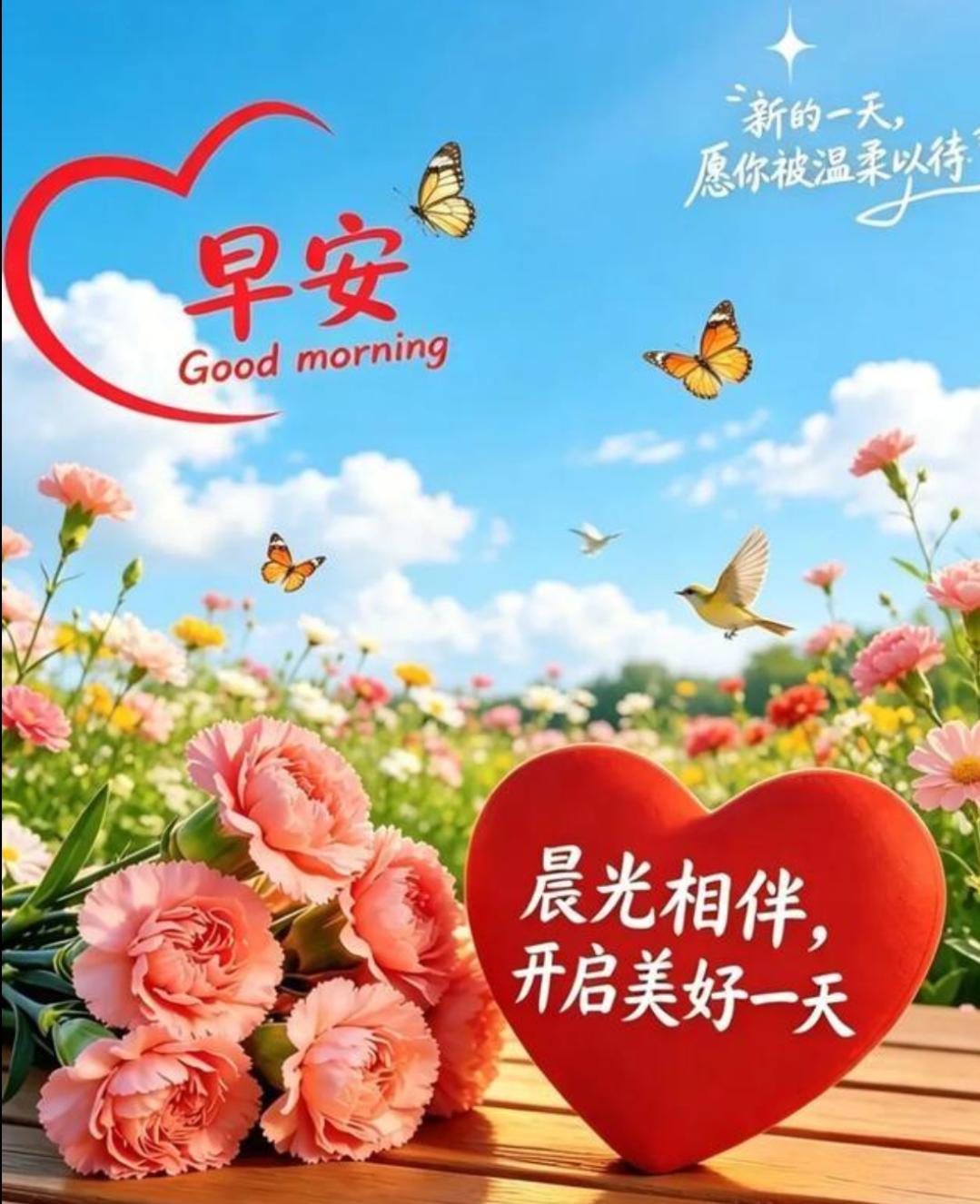 ✨🌈晨光破晓，旭日东升，清晨的第一缕温柔如约而至，愿你带着从容的心态开启新的一
