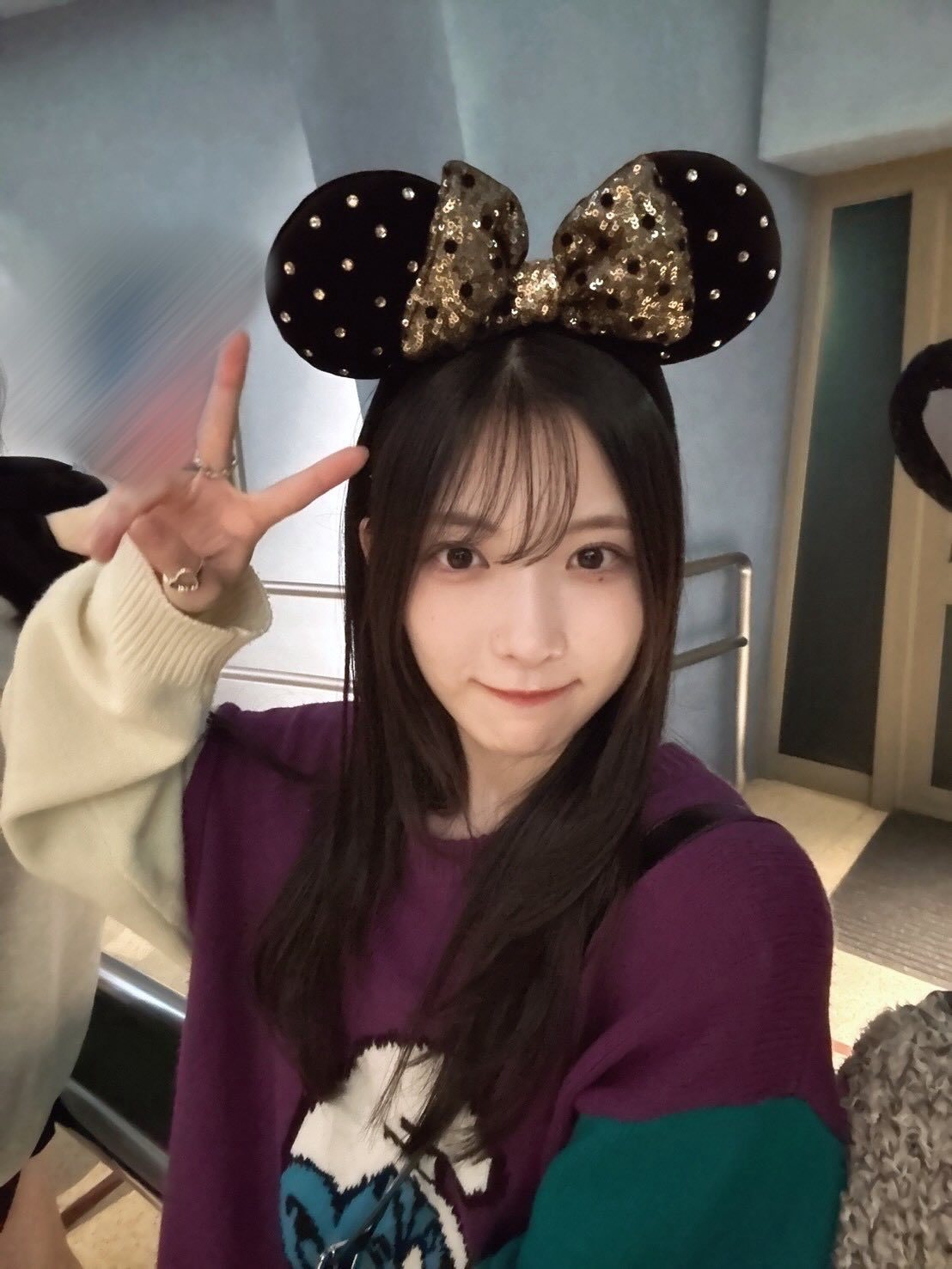 谷口愛季「🏰たーーくさん笑った日！私の手で暖とってた（•ᴗ•,, ）山口陽世さ