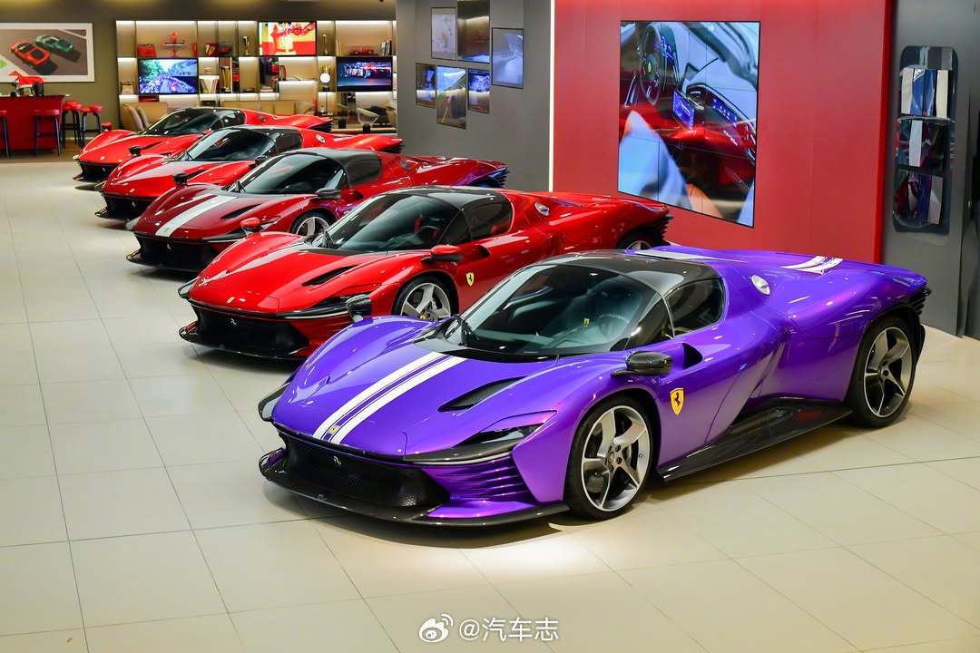 香港5台Daytona SP3同时交付，太震撼了[色][色]法拉利法拉利dayt