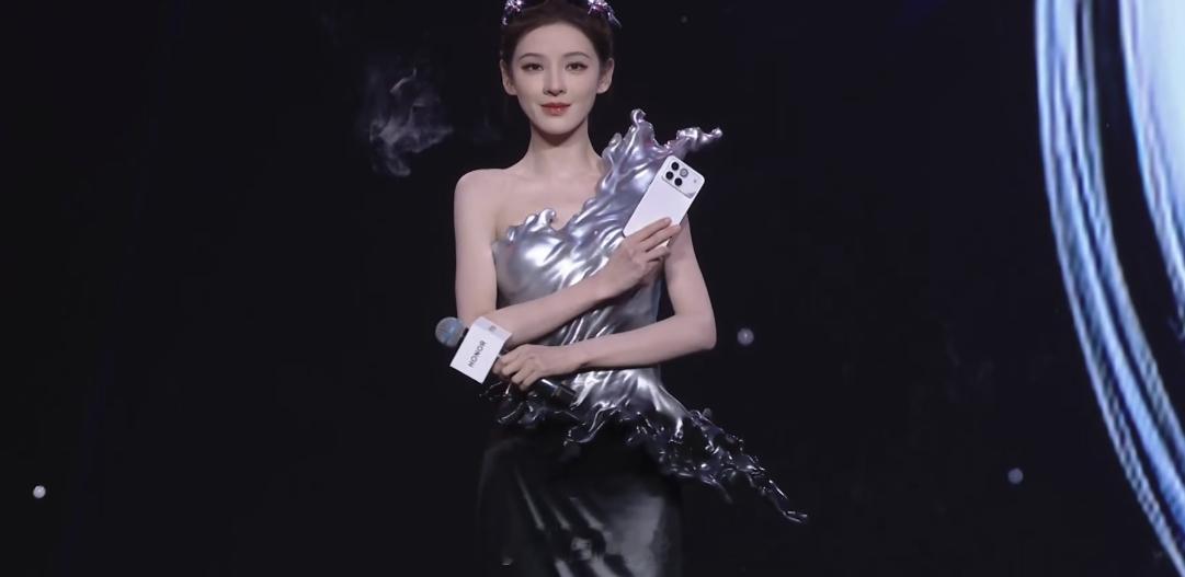 张予曦荣耀WIN特邀枪神新机还有张予曦独家定制主题有喜欢她的吗？荣耀发布会