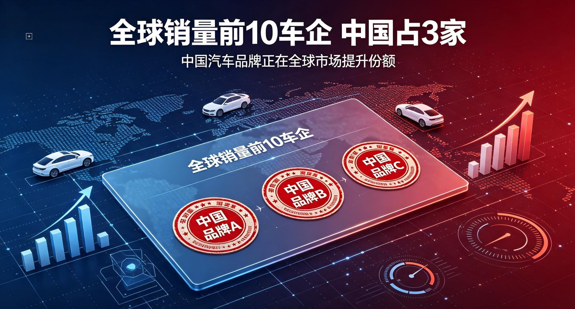 全球销量前10车企中国占3家 看到这热搜我第一反应是：搁十年前谁敢想这事儿？乘联